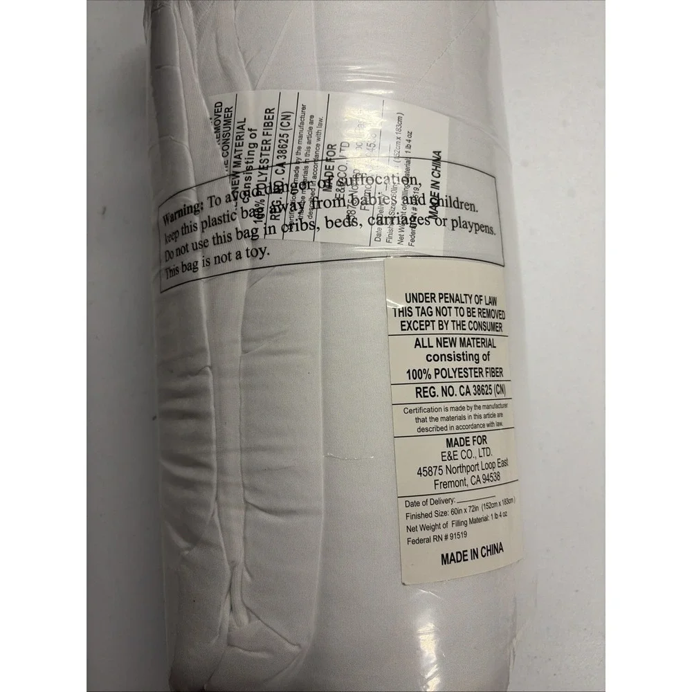 Sleep Philosophy White Waterproof Mattress 3M-Moisture Protection Pad Queen Size
